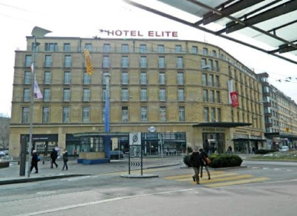 Art Deco Hotel Elite Biel Exterior photo